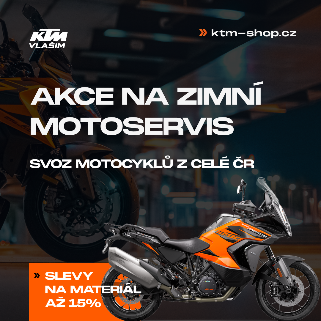 Akce na zimní servis KTM