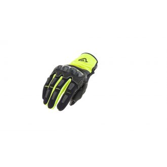 ACERBIS motokros rukavice Carbon 3.0 fluo žlutá/černá
