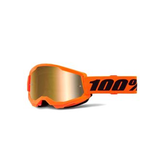 brýle 100% Strata 2 fluo oranž 