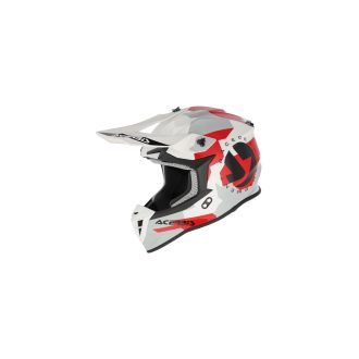 ACERBIS přilba Linear 2206 bílá/šedá