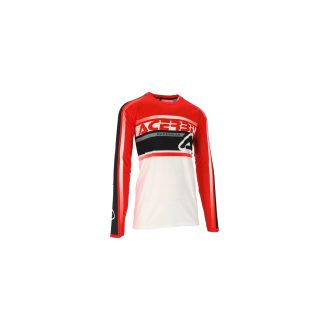 ACERBIS dres MX LINEAR LUGO bílá/červená