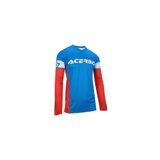 ACERBIS dres MX J-TRACK INC 2.0 modrá/červená