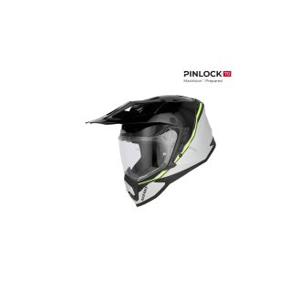 ACERBIS přilba ASSAULT GRAPHIC černá/fluo žlutá