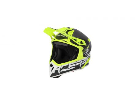 Foto - ACERBIS přilba STEEL CARBON 22-06 černá/fluo žlutá