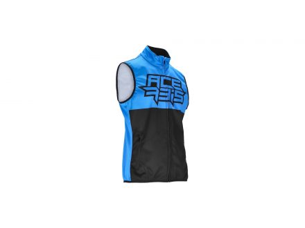 Foto - ACERBIS vesta softshell MX LINEAR černá/modrá