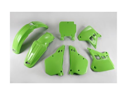 Foto - sada plastů pasuje na KX250 90-91 zelená 