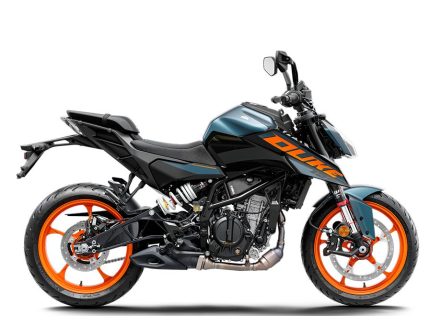 Foto - KTM 125 Duke 2025 Modrá