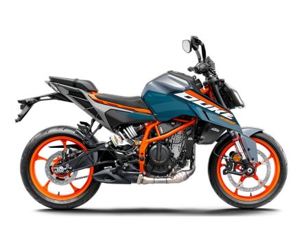 Foto - KTM 390 Duke 2025 Modrá